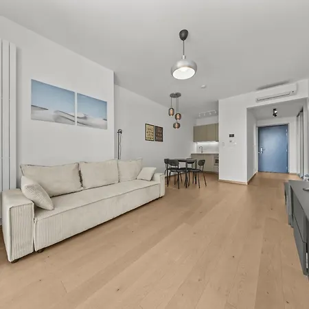 公寓 Eurovea Tower - The First Skyscraper In Slovakia