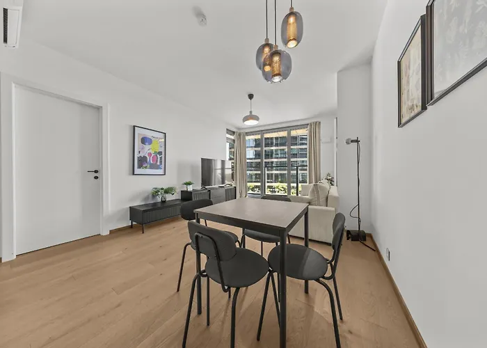 شقة Eurovea Tower - The First Skyscraper In Slovakia براتسيلافا